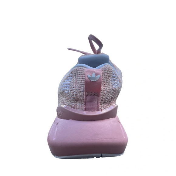 Girl's Shoes Adidas Originals Kids Size 4 Swift Run 22 Pink/White - Picture 2 of 6